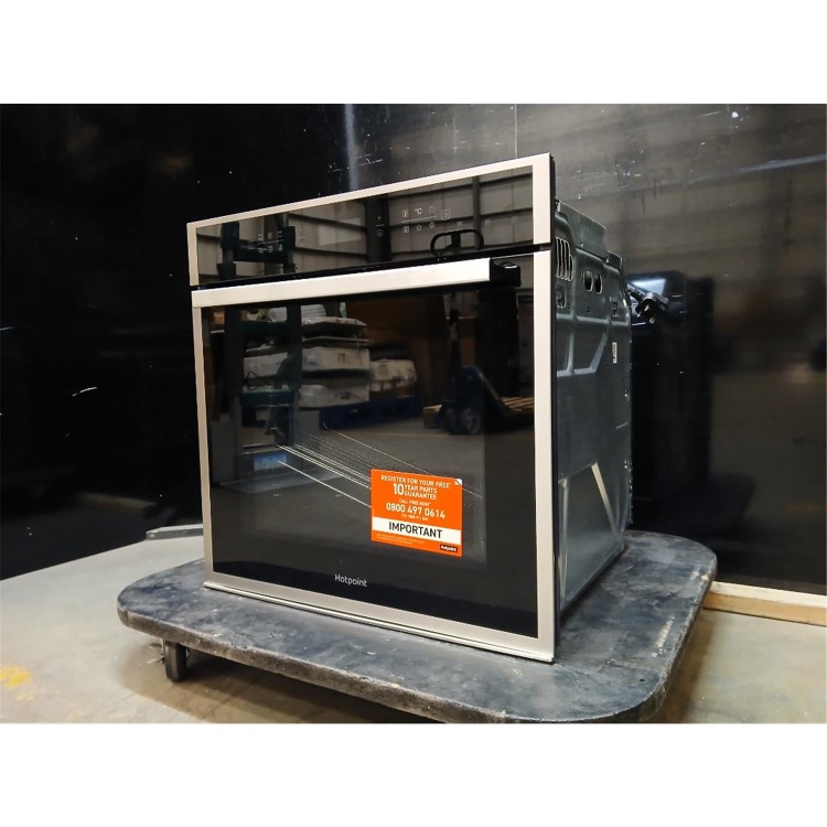 GRADE A2 - Hotpoint Class 6 HOI68CT0SXUK Electric Multifunction Single Oven with Air Fry