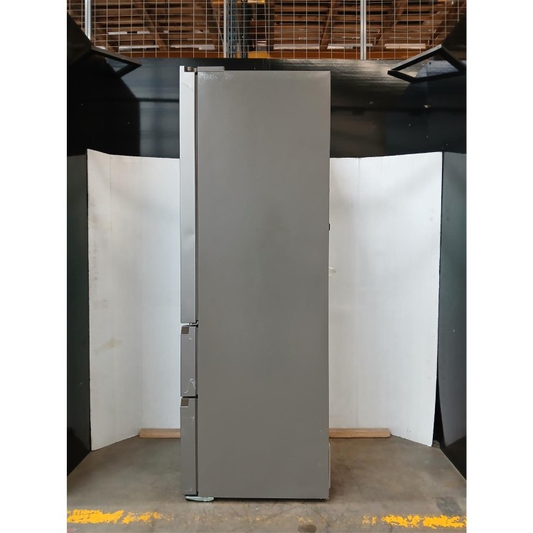 Refurbished Fridgemaster 485 Litre French Style American Fridge Freezer - Silver