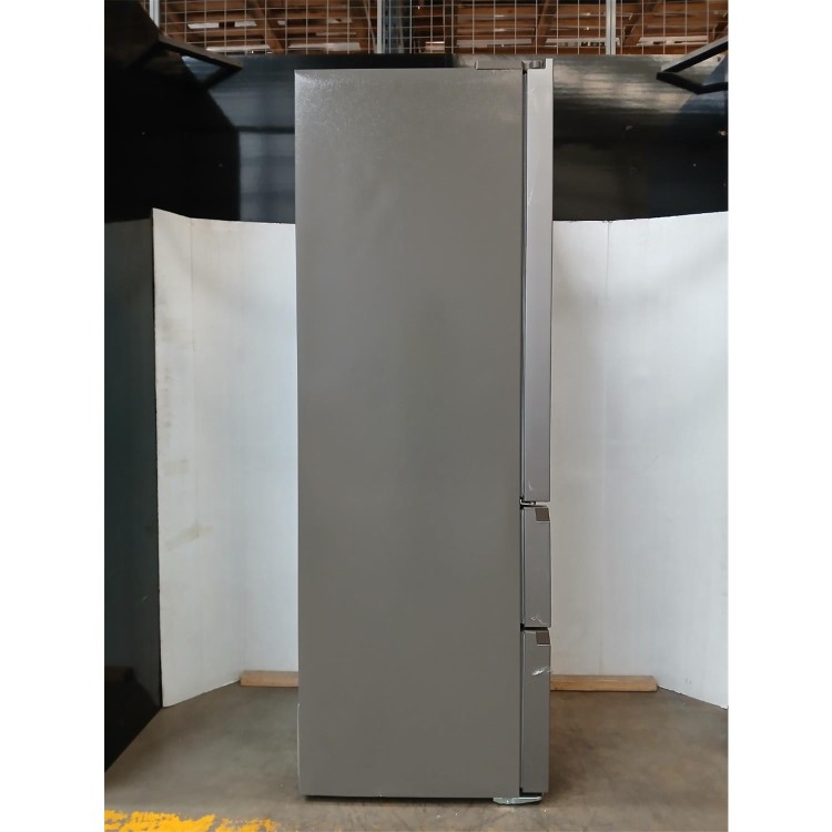 Refurbished Fridgemaster 485 Litre French Style American Fridge Freezer - Silver