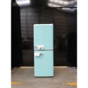 79143951/1/eiQ50132RETROBTNF GRADE A2 - electriQ 153 Litre 60/40 Retro Freestanding Fridge Freezer - Blue Total No Frost