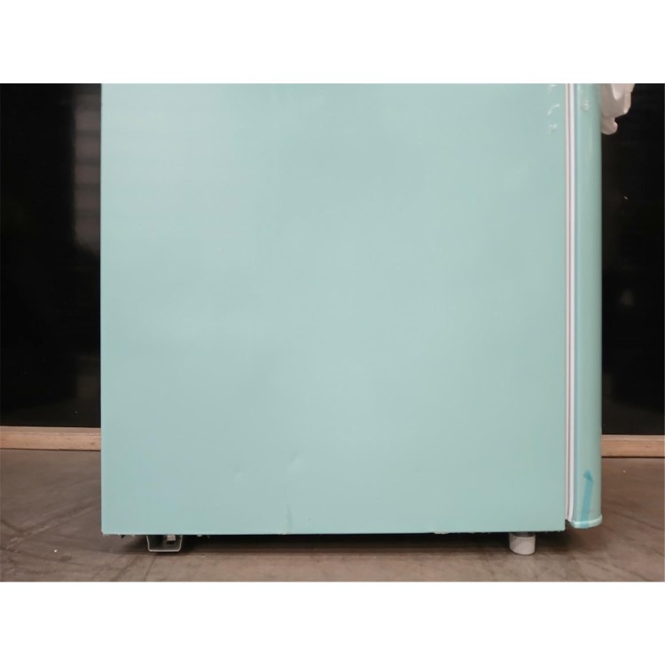 GRADE A2 - electriQ 153 Litre 60/40 Retro Freestanding Fridge Freezer - Blue Total No Frost
