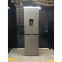 GRADE A2 - electriQ 245 Litre 50/50 Freestanding Fridge Freezer - Stainless Steel