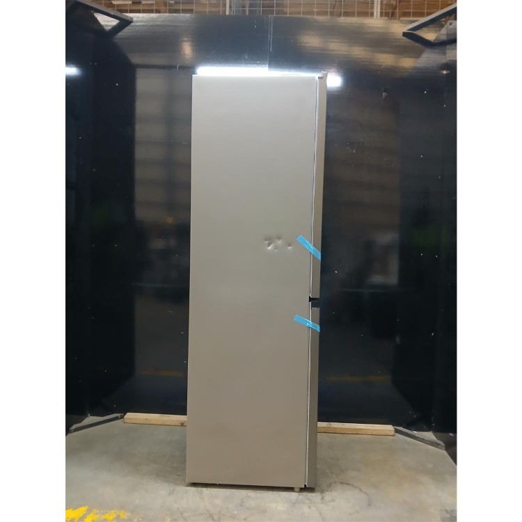 GRADE A2 - electriQ 245 Litre 50/50 Freestanding Fridge Freezer - Stainless Steel