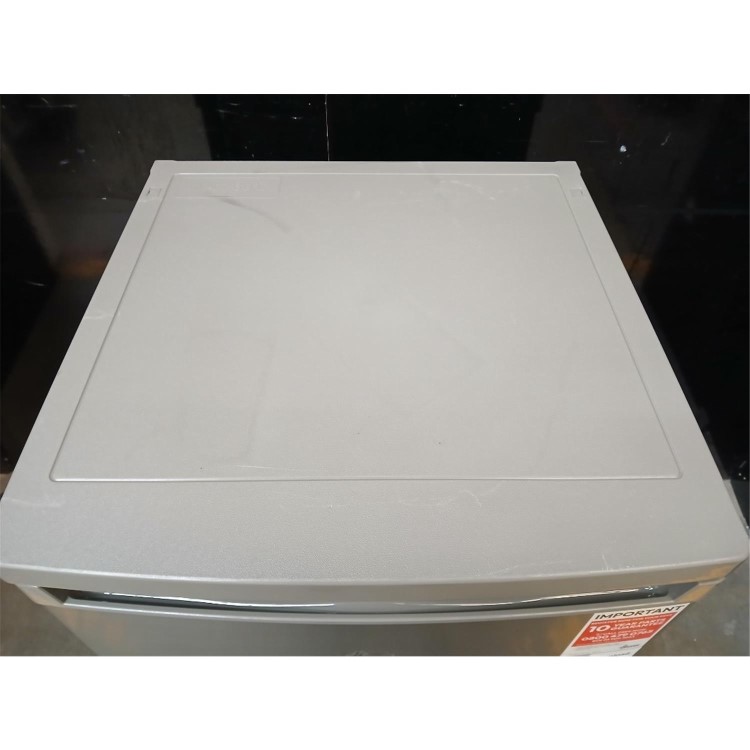 GRADE A2 - Hoover 127 Litre Under Counter Fridge  - Silver