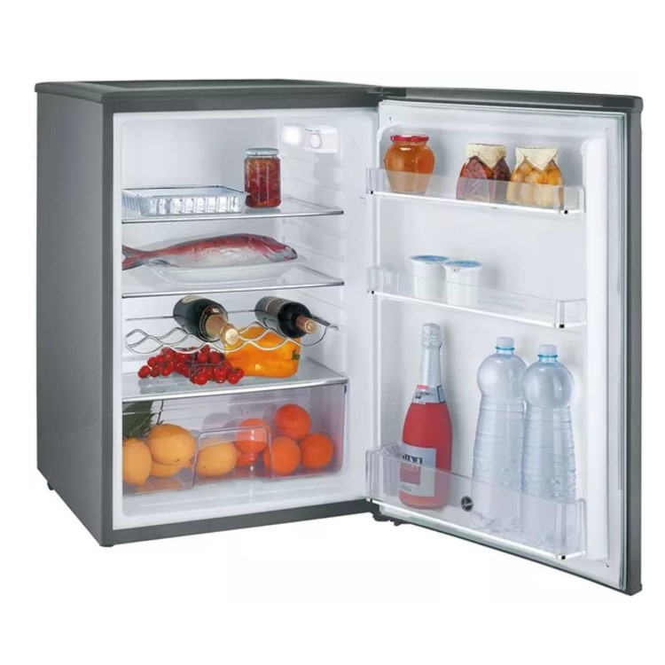 Hoover 127 Litre Under Counter Fridge  - Silver