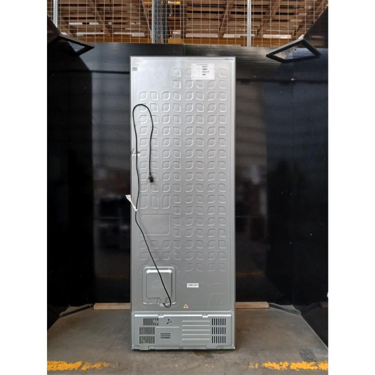 GRADE A2 - Hisense PureFlat 485 Litre French Style American Fridge Freezer - Stainless Steel