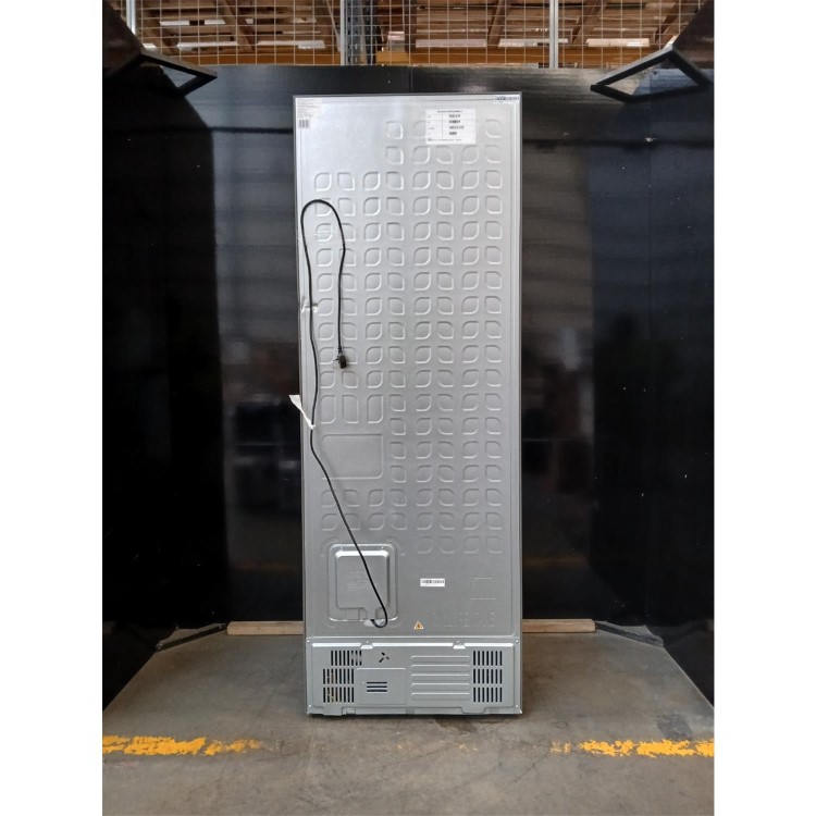 GRADE A2 - Hisense PureFlat 485 Litre French Style American Fridge Freezer - Stainless Steel