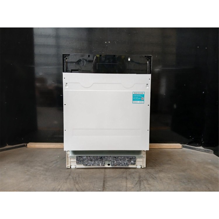 GRADE A2 - CDA Integrated Dishwasher - Hygiene cycle, Black control panel