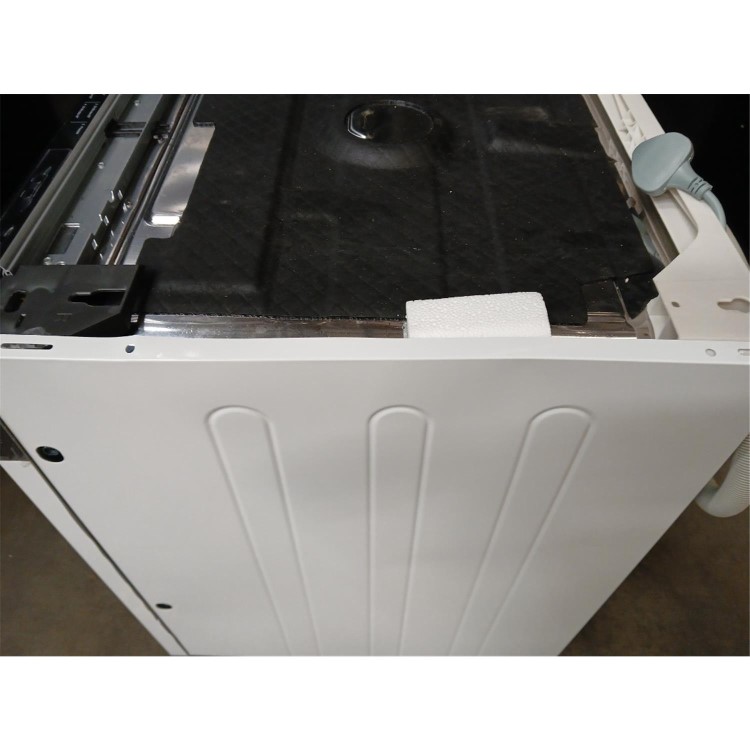 GRADE A2 - CDA Integrated Dishwasher - Hygiene cycle, Black control panel