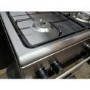 Refurbished electriQ 60cm Dual Fuel Single Oven Cooker - Stainless Steel