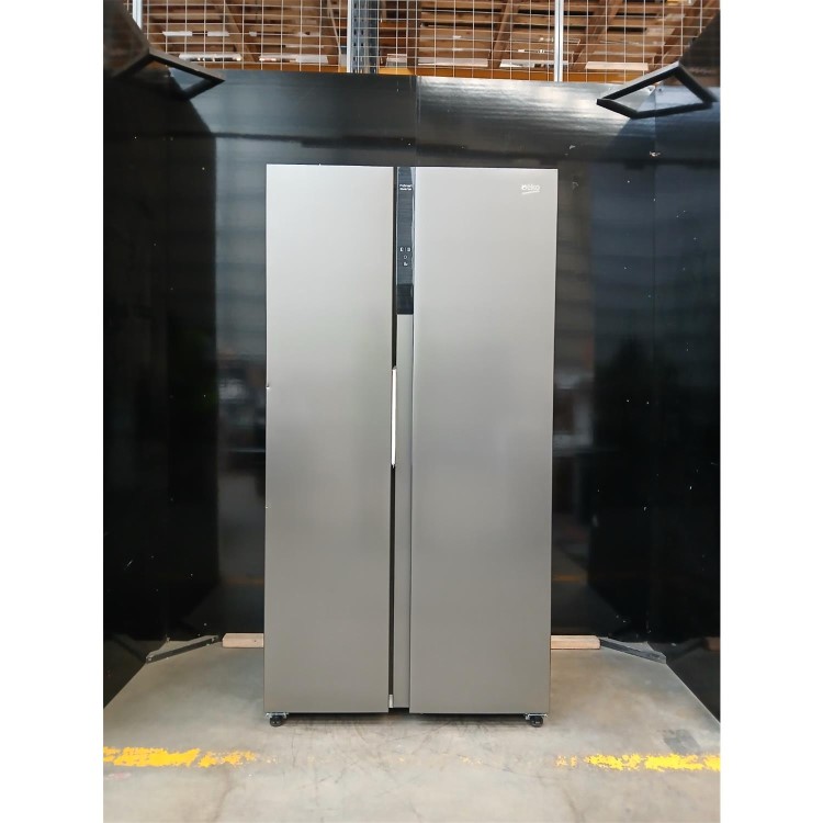GRADE A2 - Beko 532 Litre Side by Side American Fridge Freezer - Brushed Steel