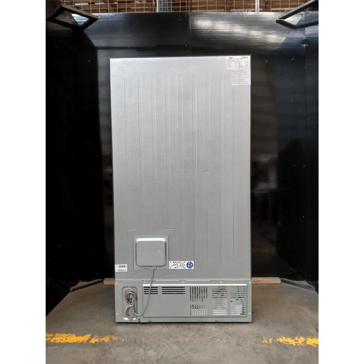 GRADE A2 - Beko 532 Litre Side by Side American Fridge Freezer - Brushed Steel