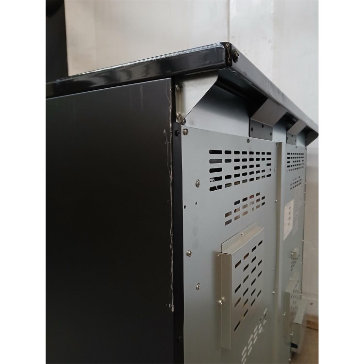 Refurbished Belling Farmhouse 444411835 110cm Electric Range Cooker - Black