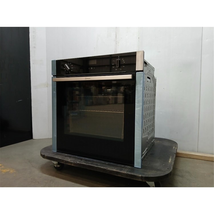 GRADE A2 - Neff N50 B3ACE4AN3B Slide and Hide Electric Single Oven - Stainless Steel
