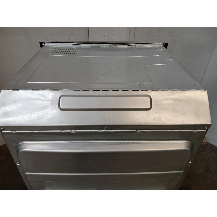 GRADE A2 - Indesit DUI10DIX Electric Built Under Double Oven - Stainless Steel 
