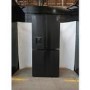 GRADE A2 - Hisense Pureflat Infinite 482 Litre Four Door American Fridge Freezer - Black