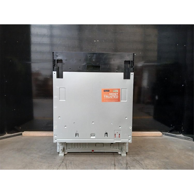 GRADE A2 - Hotpoint Maxi Space Integrated Dishwasher - C-Rated Black control panel