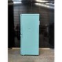 GRADE A2 - electriQ 153 Litre 60/40 Retro Freestanding Fridge Freezer - Blue Total No Frost