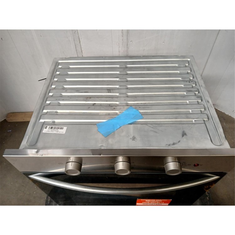 GRADE A2 - Indesit IO232HXUK Electric Conventional Single Oven - Stainless Steel  