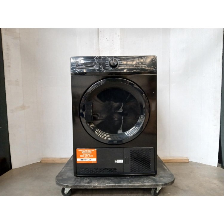 GRADE A2 - Indesit 8kg Condenser Tumble Dryer - Black