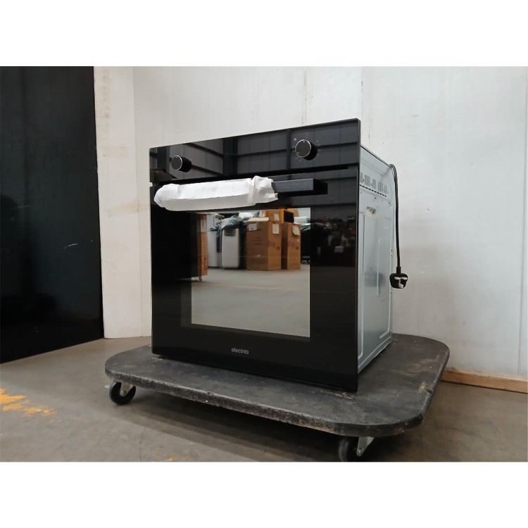 GRADE A2 - electriQ Electric Single Oven - Black
