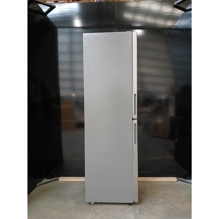 GRADE A2 - electriQ 254 Litre 50/50 Freestanding Fridge Freezer - Stainless Steel
