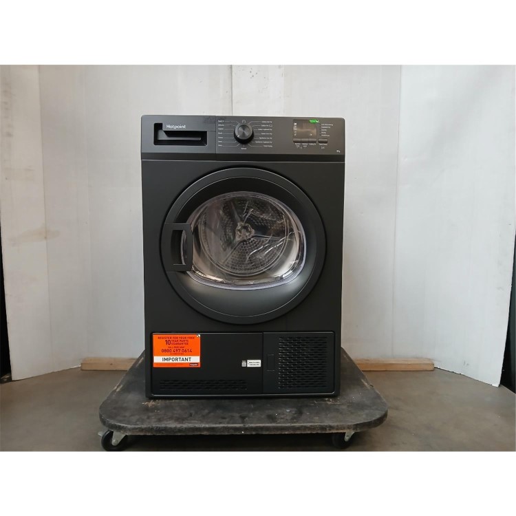 GRADE A2 - Hotpoint 8kg Condenser Tumble Dryer - Graphite