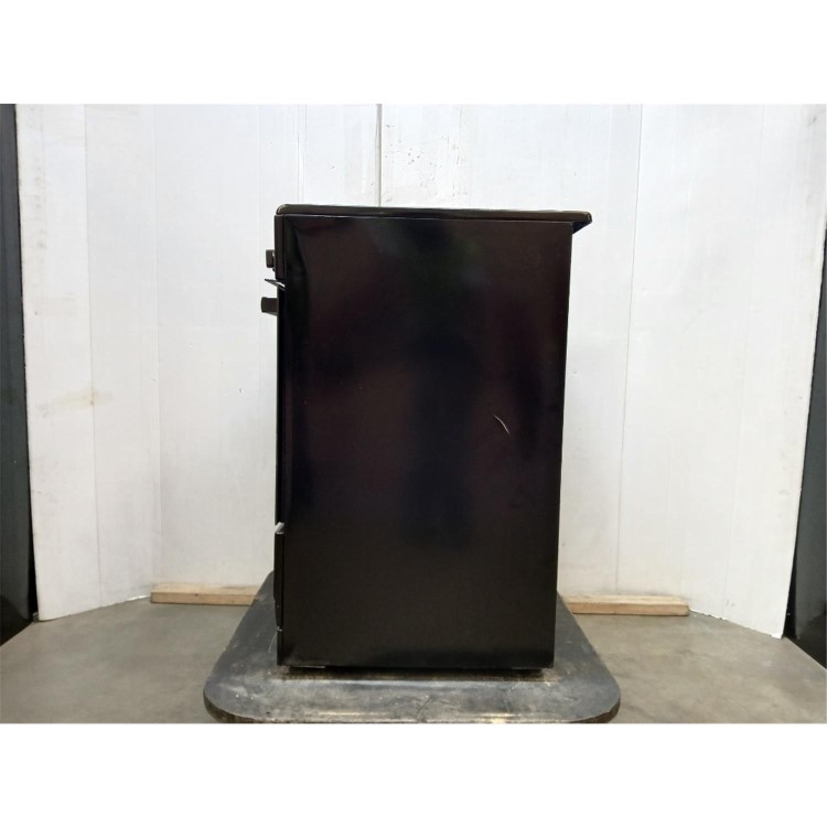 GRADE A2 - electriQ 60cm Electric Cooker with Sealed Plate Hob - Black