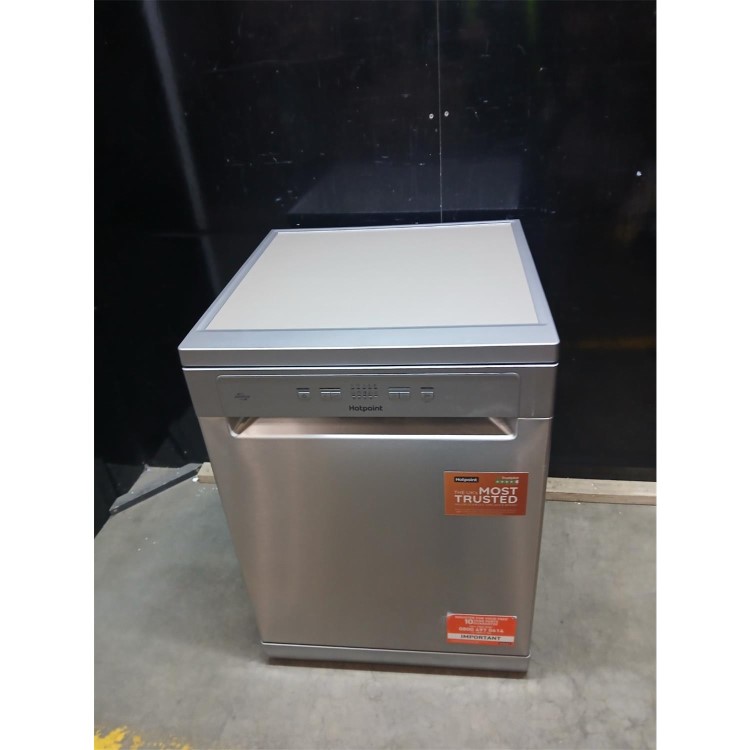 GRADE A2 - Hotpoint Freestanding Dishwasher - Inverter Motor Stainless Steel