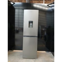 GRADE A2 - electriQ 245 Litre 50/50 Freestanding Fridge Freezer - Stainless Steel