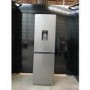 GRADE A2 - electriQ 245 Litre 50/50 Freestanding Fridge Freezer - Stainless Steel