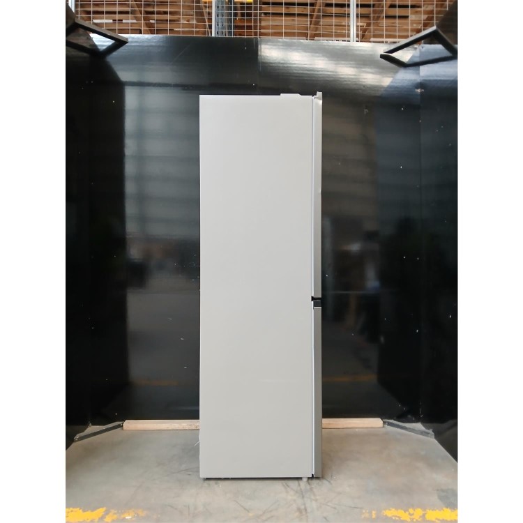 GRADE A2 - electriQ 245 Litre 50/50 Freestanding Fridge Freezer - Stainless Steel