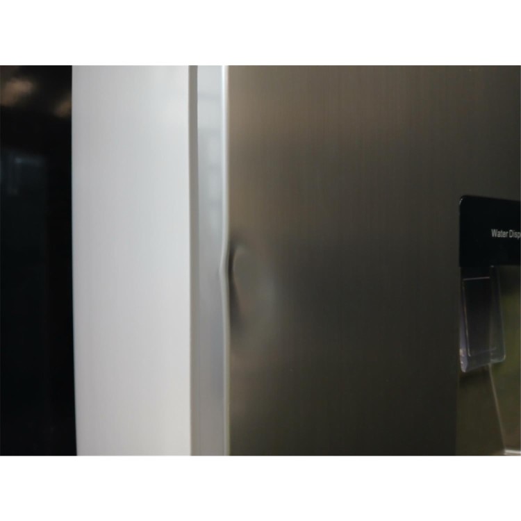 GRADE A2 - electriQ 245 Litre 50/50 Freestanding Fridge Freezer - Stainless Steel