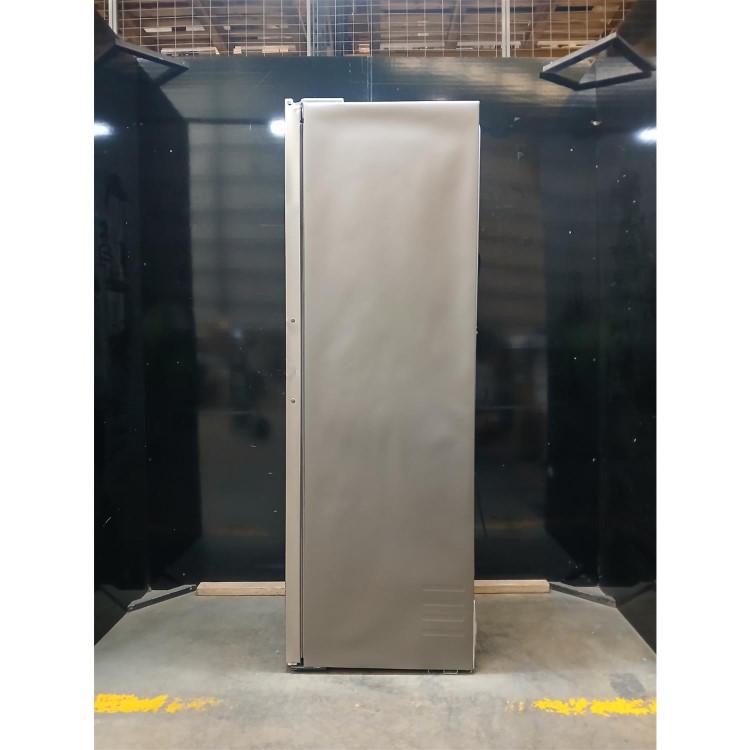 Refurbished Haier Instaswitch 330 Litre Upright Freestanding Freezer - Silver - E Rated