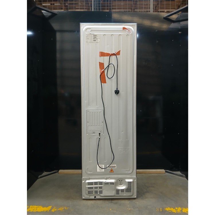 Refurbished Haier Instaswitch 330 Litre Upright Freestanding Freezer - Silver - E Rated