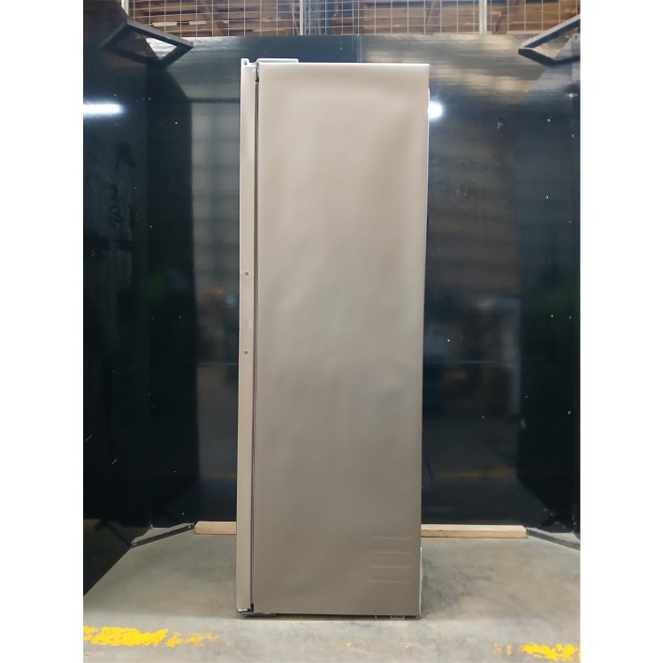 Refurbished Haier Instaswitch 330 Litre Upright Freestanding Freezer - Silver - E Rated