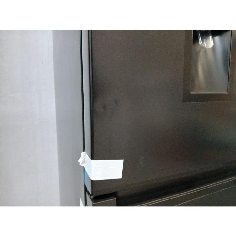 Refurbished Fridgemaster 256 Litre 50/50 Freestanding Fridge Freezer - Black