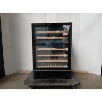 GRADE A2 - Hoover 46 Bottle Capacity Dual Zone Freestanding Wine Cooler - Black