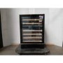 GRADE A2 - Hoover 46 Bottle Capacity Dual Zone Freestanding Wine Cooler - Black