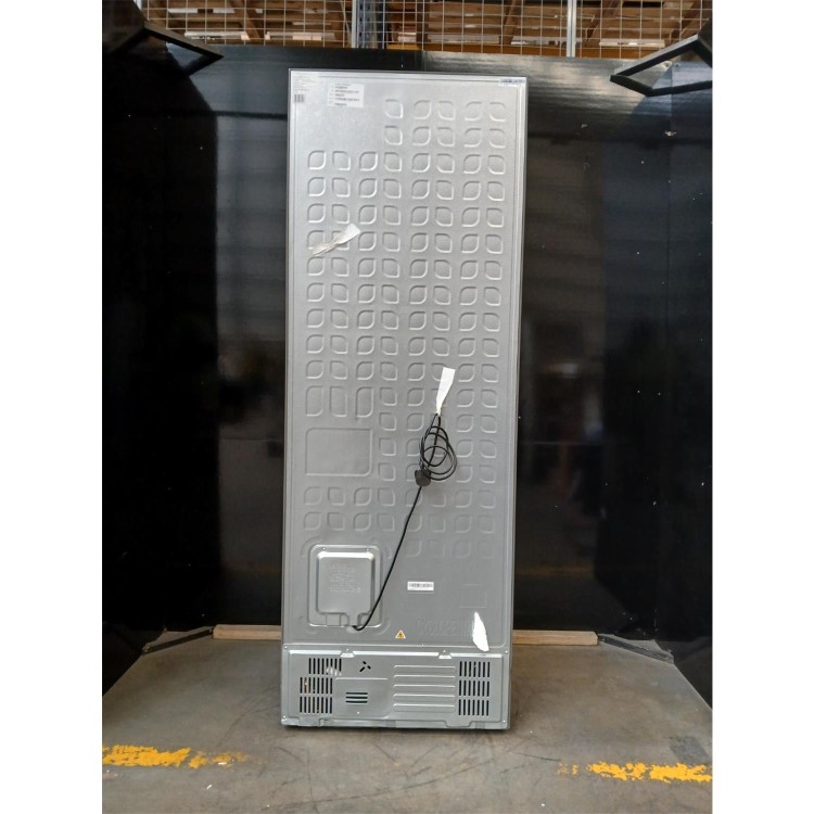 GRADE A2 - Hisense PureFlat 485 Litre French Style American Fridge Freezer - Stainless Steel