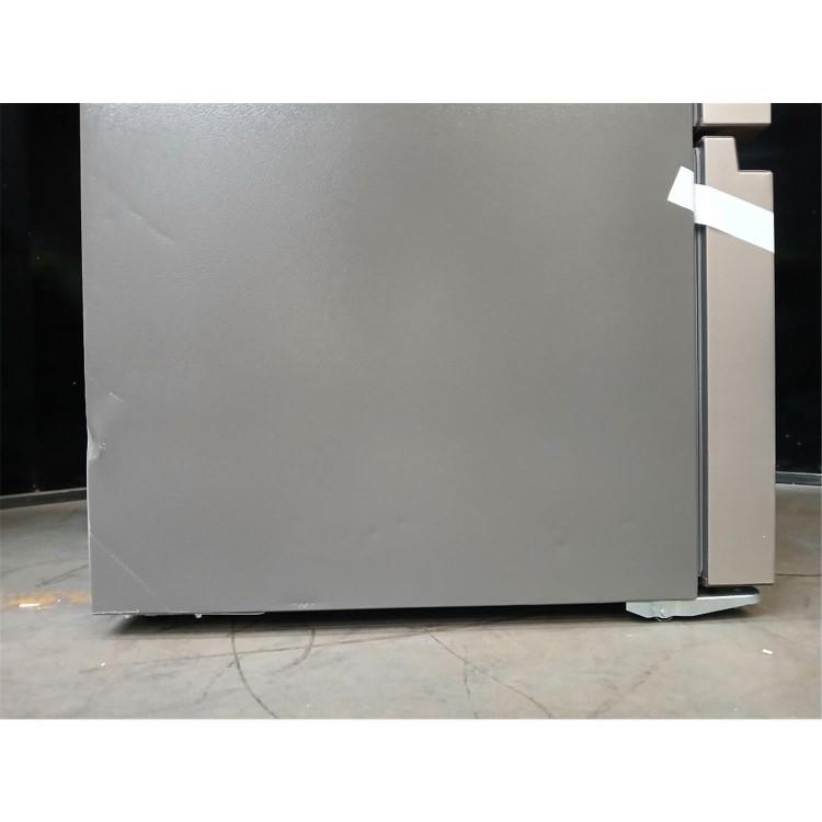 GRADE A2 - Hisense PureFlat 485 Litre French Style American Fridge Freezer - Stainless Steel