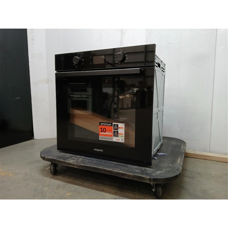 Refurbished Hotpoint Class 2 Multiflow HO 455H B UK Single Electric Fan Oven - Black