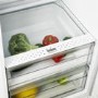 Refurbished electriQ 294 Litre 177cm Integrated In Column Fridge with Sliding Door Hinge