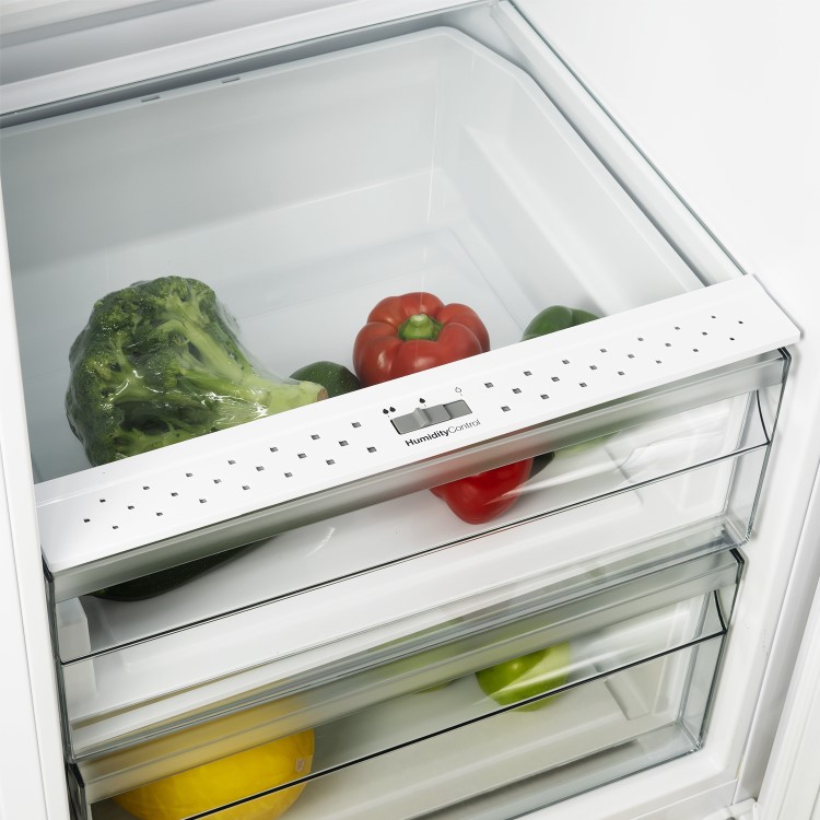 Refurbished electriQ 294 Litre 177cm Integrated In Column Fridge with Sliding Door Hinge