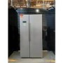 GRADE A2 - Hotpoint 593 Litre Side-By-Side American Fridge Freezer - Stainless Steel