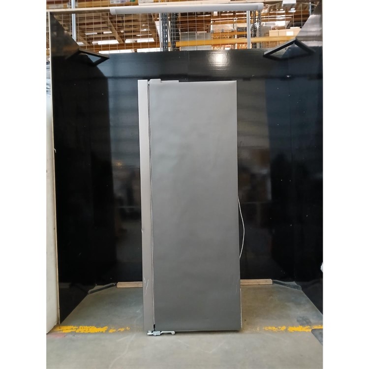 GRADE A2 - Hotpoint 593 Litre Side-By-Side American Fridge Freezer - Stainless Steel