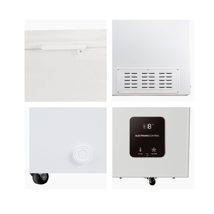 Refurbished Hisense 297 Litre Chest Freezer - White