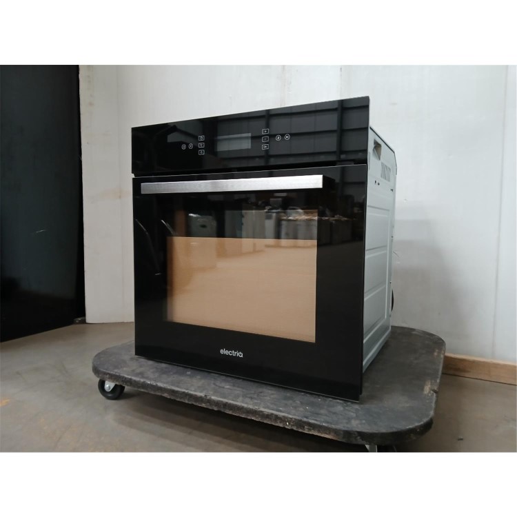 GRADE A2 - electriQ Electric Single Oven with Touch Controls - Black