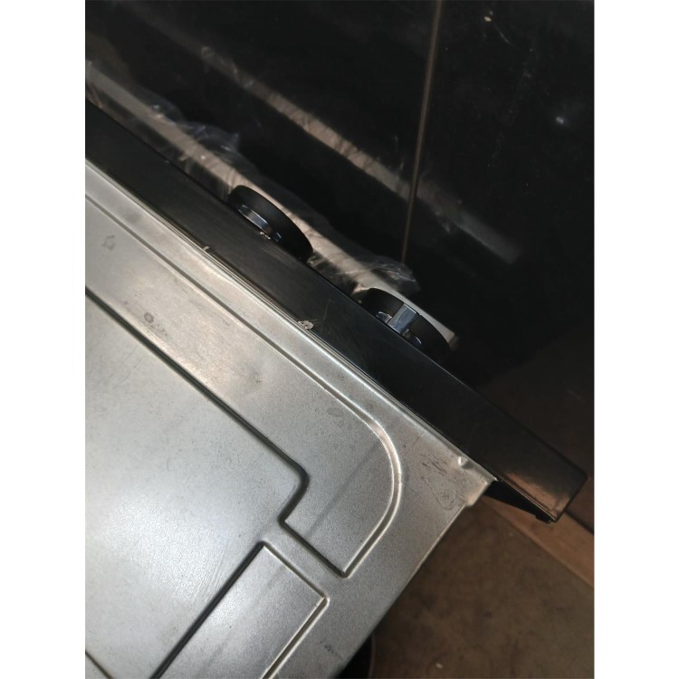 Refurbished Hotpoint DUH 10D B Built In Electric Fan Double Oven - Black