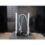 GRADE A2 - electriQ Integrated Slimline Dishwasher - White control panel - Quick Wash Quiet